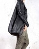 torby XXL  Short Boogi Bag czarna / torebka hobo / boho 4