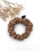 gumki do włosów Scrunchie Slim Beż 1