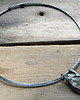 chokery surowy cytryn z listkiem -obroża - choker  1