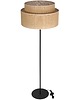 lampy podłogowe JUTOWA Boho Lampa Stojąca ABAŻUR WALEC JUTA 45CM 2