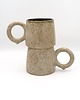 kubki Ceramiczny kubek z okrągłym uszkiem 1