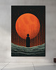 plakaty Pył księżycowy - Plakat - Druk - Kolaż, Abstrakcja, Surrealizm, Loft #1 1