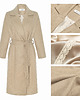 płaszcze damskie Płaszcz wełniany beżowy WOOL&BEIGE 3