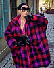 płaszcze damskie New Kurtka/ Płaszcz krata Moher 2