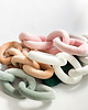 poduszki supły Poduszka Łańcuch, Chain Pillow Szałwiowa 4