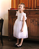 sukienki komunijne Sukienka z tiulem LILY, biała 5