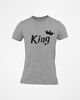 t-shirt damskie Koszulki dla pary King Queen 4