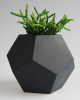 doniczki ZESTAW doniczek  betonowych  Dodekahedron 1+2 4