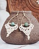 kolczyki soutache Kolczyki z z turkusem 'UDAYA' 5