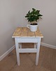 stołki Własnoręcznie malowany handmade taboret w pastelowych kolorach art deco 2