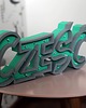napisy dekoracyjne i tabliczki lampka nocna CZEŚĆ napis 3D ze styroduru 4