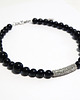 chokery Naszyjnik - Czarne korale 1
