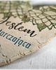 Ozdoby na ścianę Jestem wystarczająca - serce ceramiczne z afirmacją 1