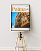plakaty Minimalistyczny plakat Palma Hiszpania 1