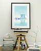 plakaty Singapur - vintage plakat A3 giclee 6