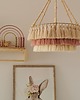 lampy do pokoju dziecka Lampa wisząca do pokoju dziecięcego, chwosty, koraliki 1