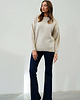 swetry damskie Sweter Cashmere Hug Jasny Beż 4