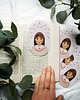 zakładki do książek Zakładka do książki z Maryją folk religijna na prezent 3