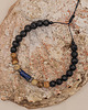 biżuteria męska Bransoletka Męska Lapis Lazuli Jaspis Onyks 1