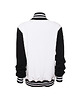 bluza bez kaptura damska Bluza bomber czarno - biała KOKILOK 526 3