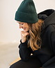 czapki damskie Czapka Gentle Cashmere Zielony Ciemny 3