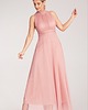sukienki maxi damskie Elegancka rozkloszowana sukienka maxi bez rękawów z dekoltem halter - M1173 3