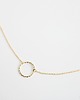 złote naszyjniki 16k Gold Plated Karma Necklace 5