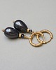 kolczyki pozłacane Kolczyki pozłacane Pearls [black] perły vol. 2  4
