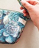kosmetyczki ŚREDNIAK kosmetyczka Bohomazy Succulent Set - handmade 2