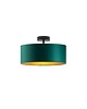 plafony Lampa sufitowa z abażurem w stylu urban jungle WENECJA GOLD fi -30cm 2