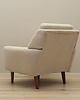 fotele Fotel kremowy, duński design, lata 70, produkcja: Dania 5