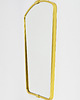 lustra stojące i wiszące Lustro w złotej ramie, lata 70 2
