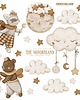 naklejki ścienne do pokoju dziecka Stories From The Wonderland - Naklejki Na Ścianę - Wzór 2 1