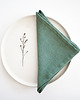 obrusy i serwetki Serwetka Lniana Heavy Linen Eucalyptus Green 1