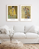 plakaty DWA PLAKATY Gustav Klimt, secesja, obrazy 1