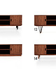 regały i półki Komoda sideboard T-S15 5