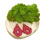 kolczyki soutache Kolczyki czerwone sutasz - kolekcja Thalia 5