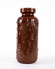 wazony Wazon ceramiczny brązowy, niemiecki design, lata 60, produkcja: West Germany 3