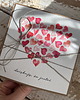 kartki scrapbooking Wyjątkowa kartka na walentynki - dziękuję, że jesteś (p) 1