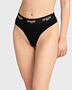 majtki damskie Wysokie stringi Moritz Black 2