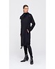 bluza bez kaptura damska Płaszczo-bluza Dyplomata Gruby Czarny 4
