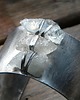 bransoletki wire wrapping Surowe akwamaryny    - BRANSOLETA MANKIET - CUFF 4