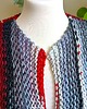 kamizelki damskie Długa Kamizelka Boho Red Gray Black XL/XL/XXL/XXXL 4