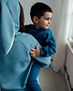 bluza z kapturem damska Kangurka DAMSKA BŁĘKITNY KRÓLIK Z USZAMI 3