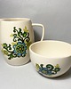 filiżanki Unikat zestaw ceramiki newdevon pottery Newton AbbottZ 2