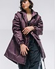 kurtki damskie Kurtka / płaszcz typu parka burgundowa 1