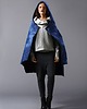płaszcze damskie NUBEE - ASYMMETRY HOOD - Płaszcz Jeans  6
