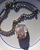 wisiory CRYSTAL WITCH - amulet z ametystem i obsydianem 3