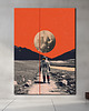 plakaty Apollo 11 - Plakat - Druk - Minimalistyczny Kolaż, NASA, kosmos #2 2