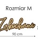 dodatki ślubne Napis drewniany 3D na wesele "Zakochani" 2